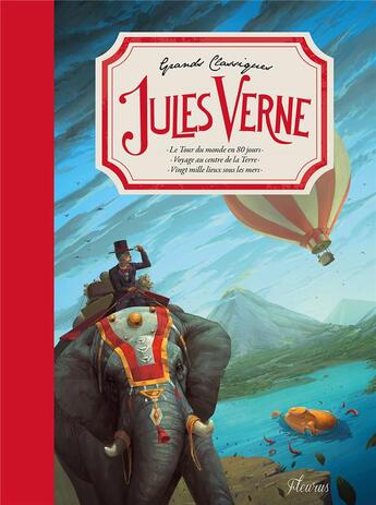 Couverture du livre « Grands classiques Jules Verne » de Jules Verne et Fabien Montes et Dimitri Bielak et Dogan Oztel aux éditions Fleurus
