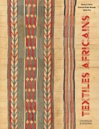 Couverture du livre « Textiles africains » de Duncan Clarke aux éditions Citadelles & Mazenod