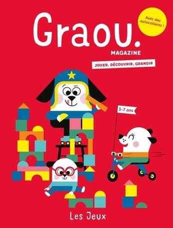 Couverture du livre « Magazine graou n 21 - les jeux » de Gwe/Constancien aux éditions Maison Georges