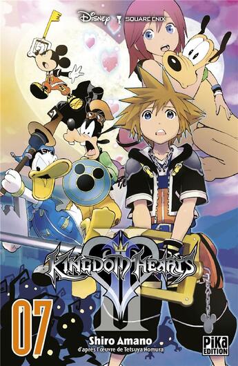 Couverture du livre « Kingdom Hearts II Tome 7 » de Shiro Amano et Tetsuya Nomura aux éditions Pika