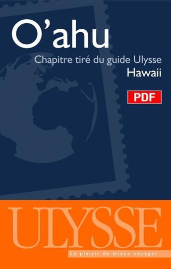 Couverture du livre « O'ahu ; chapitre tiré du guide Ulysse ; Hawaii » de Claude Herve-Bazin aux éditions Ulysse