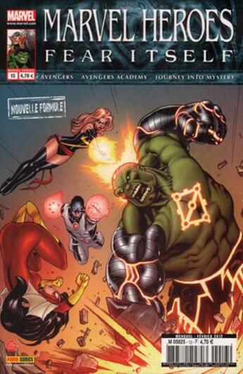 Couverture du livre « Marvel heroes 13 (fear itself) » de Bendis aux éditions Panini Comics Mag