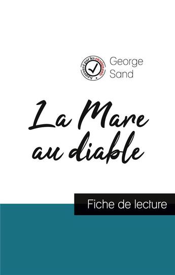 Couverture du livre « La Mare au diable, de George Sand » de  aux éditions Comprendre La Litterature