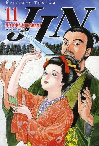 Couverture du livre « Jin Tome 11 » de Motoka Murakami aux éditions Delcourt