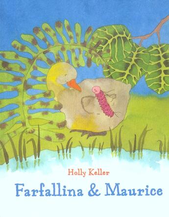 Couverture du livre « Farfallina et maurice » de Holly Keller aux éditions Kaleidoscope
