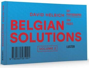 Couverture du livre « Belgian solutions volume 2 » de Helbich David aux éditions Luster