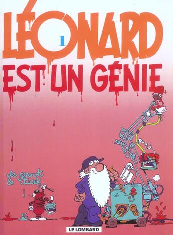 Couverture du livre « Léonard Tome 1 : Léonard est un génie » de Bob De Groot et Turk aux éditions Lombard
