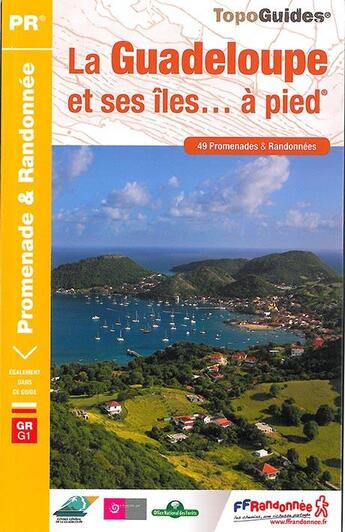 Couverture du livre « La Guadeloupe et ses îles... à pied (édition 2015) » de  aux éditions Ffrp