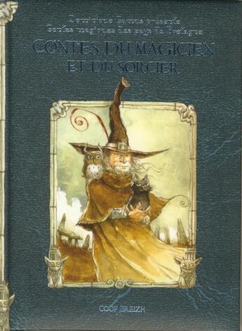 Couverture du livre « Contes du magicien et du sorcier » de Dominique Camus aux éditions Coop Breizh
