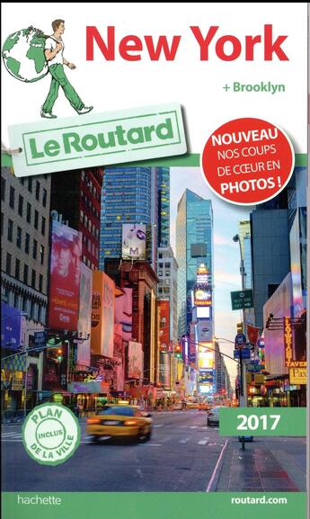 Couverture du livre « Guide du Routard ; New York 2017 » de Collectif Hachette aux éditions Hachette Tourisme