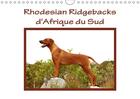 Couverture du livre « Rhodesian ridgebacks photograp » de Van Wyk Www.G aux éditions Calvendo