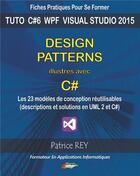 Couverture du livre « Design patterns illustres avec c# » de Patrice Rey aux éditions Books On Demand