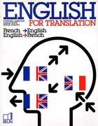 Couverture du livre « Engl for translation el. » de Rofe Strutt aux éditions Belin