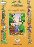 Couverture du livre « Les trois petits cochons » de Poulain et Lavoisier aux éditions De La Puce A L'oreille