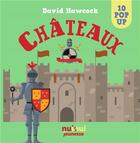 Couverture du livre « Saisissants pop-up : châteaux » de David Hawcock aux éditions Nuinui Jeunesse
