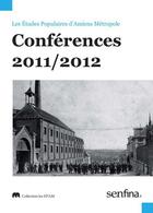 Couverture du livre « Conférences 2011/2012 » de  aux éditions Senfina