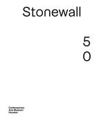 Couverture du livre « Stonewall 50 » de Zinn Betsy aux éditions Dap Artbook