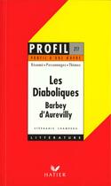 Couverture du livre « Les diaboliques, de Barbey d'Aurevilly » de S Champeau aux éditions Hatier