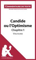 Couverture du livre « Candide ou l'optimisme de Voltaire ; chapitre 1 » de Salah El Gharbi aux éditions Lepetitlitteraire.fr