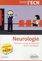 Couverture du livre « Neurologie » de Nicolas Weiss aux éditions Ellipses