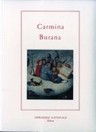 Couverture du livre « Carmina Burana » de Anonyme aux éditions Actes Sud