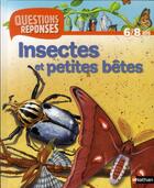 Couverture du livre « Insectes et petites betes » de Amanda O'Neill aux éditions Nathan