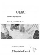 Couverture du livre « Finance d'entreprise ; DCG ; UE6 ; corrigé » de Patricia Brault et Jean-Yves Bouchand aux éditions Fontaine Picard