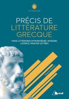 Couverture du livre « Précis de littérature grecque » de Magalie Diguet aux éditions Studyrama