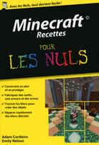Couverture du livre « Minecraft recettes pour les nuls » de Jesse Stay aux éditions Pour Les Nuls
