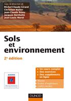 Couverture du livre « Sols et environnement ; cours, exercices corrigés et études de cas (2e édition) » de  aux éditions Dunod
