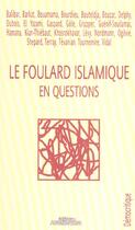 Couverture du livre « Le foulard islamique en questions » de  aux éditions Amsterdam