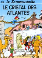 Couverture du livre « Le Scrameustache Tome 24 : le cristal des Atlantes » de Gos et Walt aux éditions Dupuis