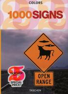 Couverture du livre « 1000 signs » de  aux éditions Taschen