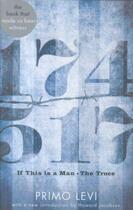 Couverture du livre « If this is a man / the truce » de Primo Levi aux éditions Abacus