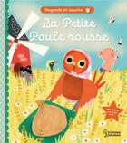 Couverture du livre « Regarde et touche : La Petite Poule rousse » de Marie Paruit aux éditions Larousse