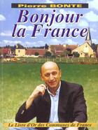 Couverture du livre « Bonjour la france » de Pierre Bonte aux éditions Communication Presse Edition