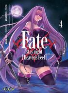 Couverture du livre « Fate/stay night |heaven's feel] Tome 4 » de Type-Moon et Taskohna aux éditions Ototo