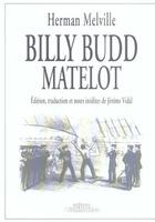 Couverture du livre « Billy Budd ; matelot » de Herman Melville aux éditions Amsterdam