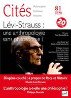 Couverture du livre « Lévi-Strauss : une anthropologie sans philosophie ? (édition 2020) » de  aux éditions Puf