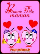 Couverture du livre « Bonne fête maman » de Claude Marc aux éditions Pour-enfants.fr