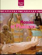 Couverture du livre « Momies et pharaons » de Philip Steele aux éditions Nathan