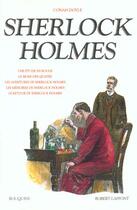 Couverture du livre « Sherlock Holmes Tome 1 » de Arthur Conan Doyle aux éditions Bouquins