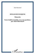 Couverture du livre « Idylles bucoliques » de Theocrite aux éditions L'harmattan