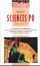Couverture du livre « Reussir Sciences Politiques 1999 » de Marie-Francoise Blain aux éditions Hatier