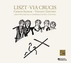 Couverture du livre « Via crucis ; Liszt » de Genvrin Vincent aux éditions Hortus