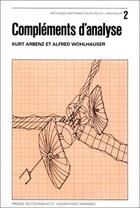 Couverture du livre « Complement d analyse » de Arbenz aux éditions Ppur
