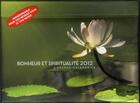 Couverture du livre « L'agenda-calendrier ; bonheur et spiritualité 2012 » de  aux éditions Hugo Image