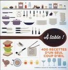 Couverture du livre « À table ! » de Gabriela Scolik aux éditions Hachette Pratique