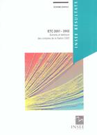 Couverture du livre « Etc ; Edition 2001-2002 » de Insee aux éditions Insee