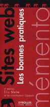 Couverture du livre « Sites web ; les bonnes pratiques (3e édition) » de Elie Sloim aux éditions Eyrolles